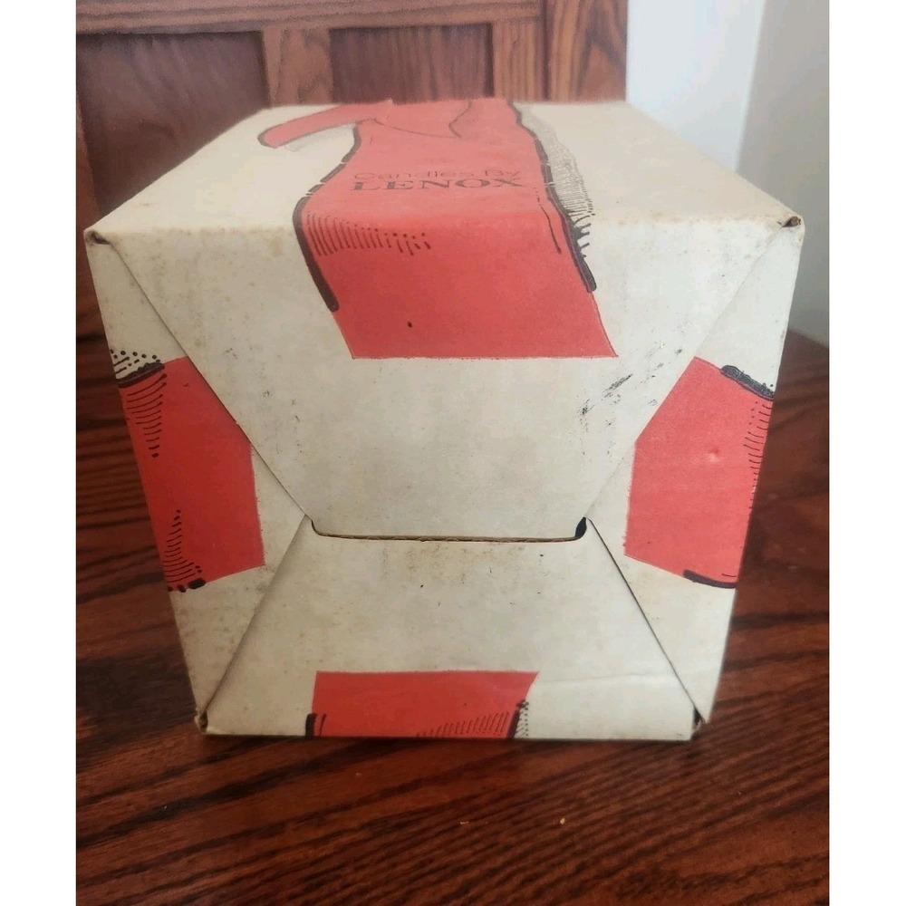 Vintage Candlew By Lenox Santa Head Candle With Original Box - Picture 5 of 8